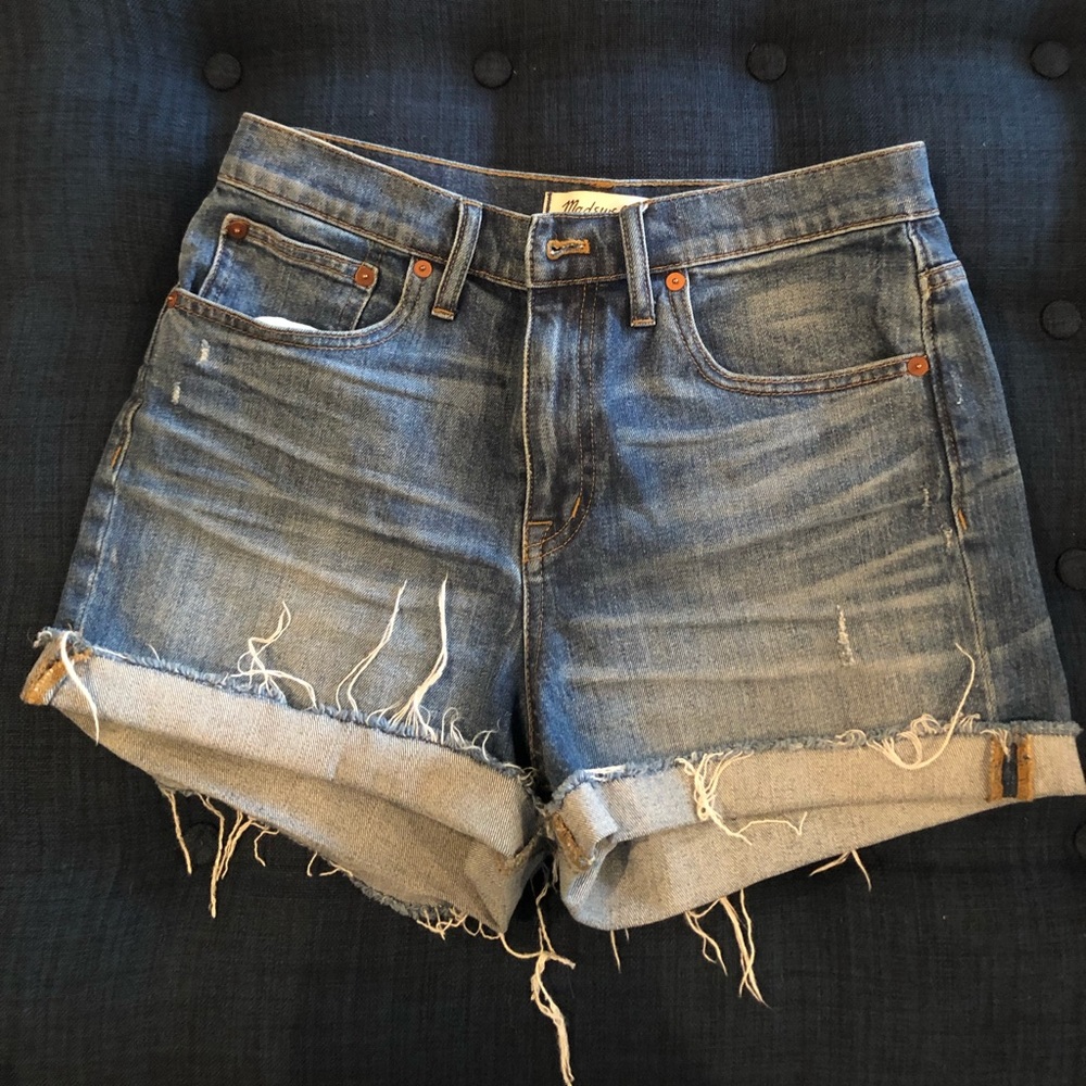 Madewell cutoff shorts
